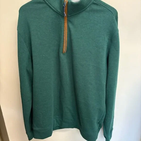 Onward Reserve Performance Men's Green 1/4-Zip Sweater M - Picture 8 of 8